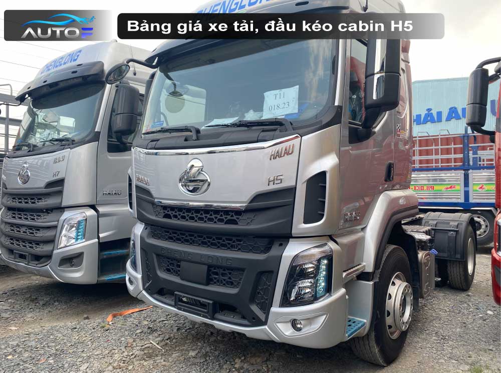 Chenglong H5: Bảng giá xe tải, đầu kéo cabin H5 (02/2024)